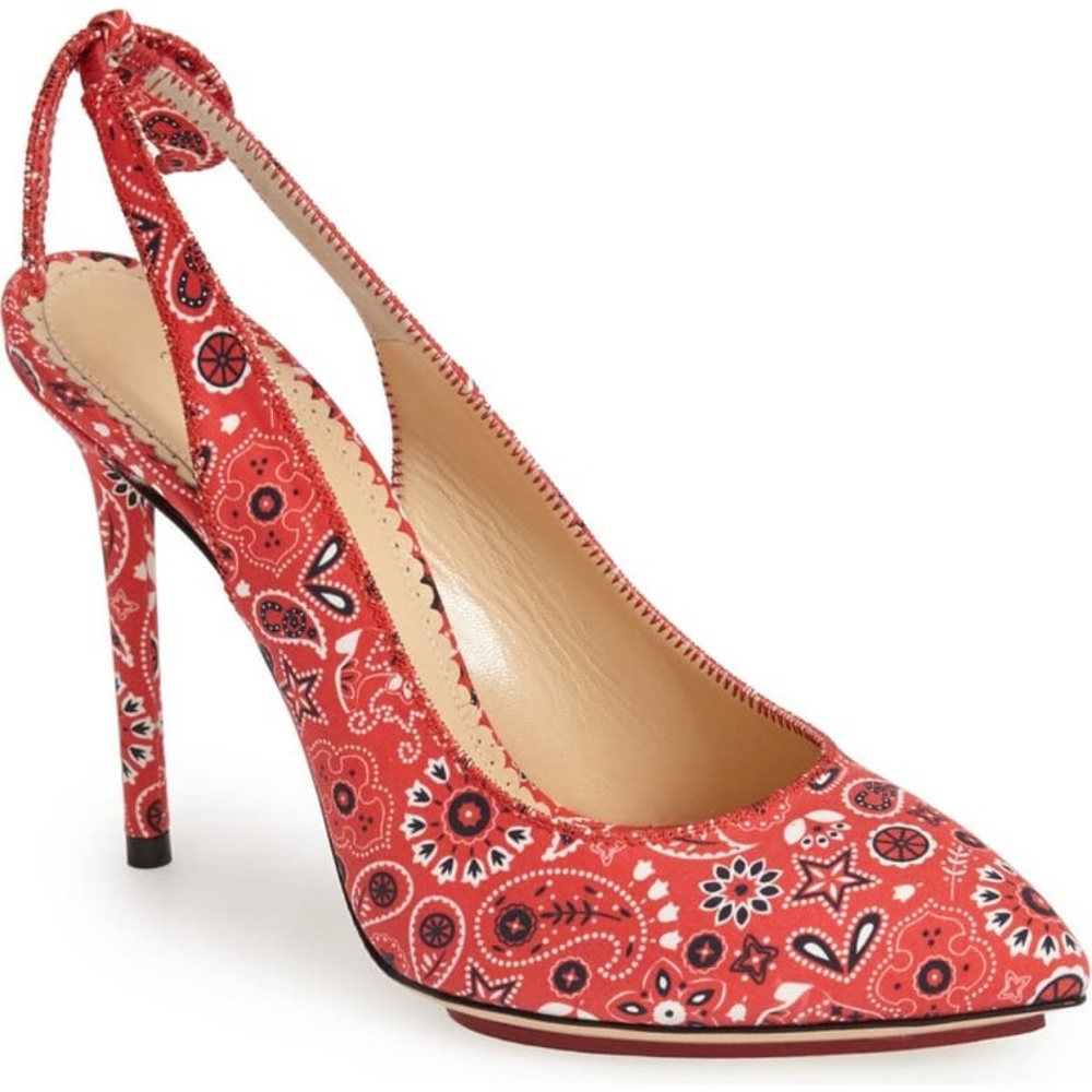 Charlotte Olympia “Monroe” Bandana Heels